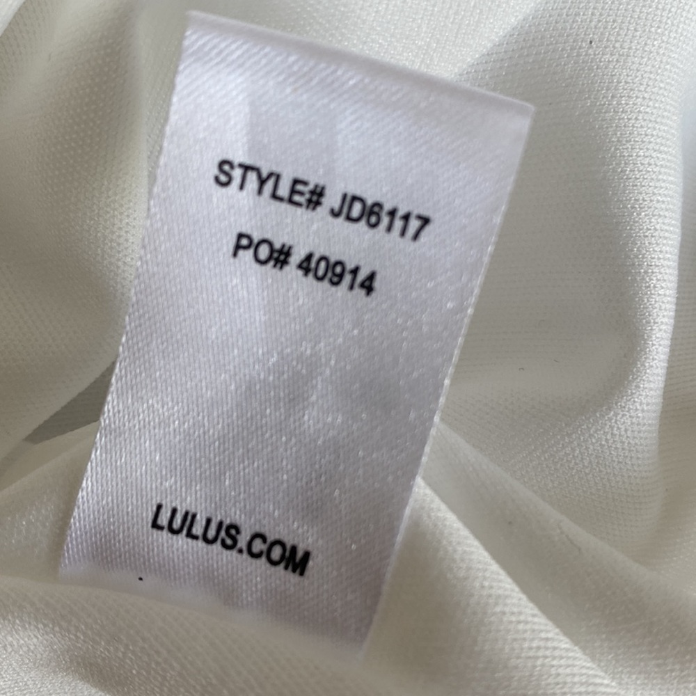 Lulu’s S Cutout and About White Skater Dress - Picture 14 of 14